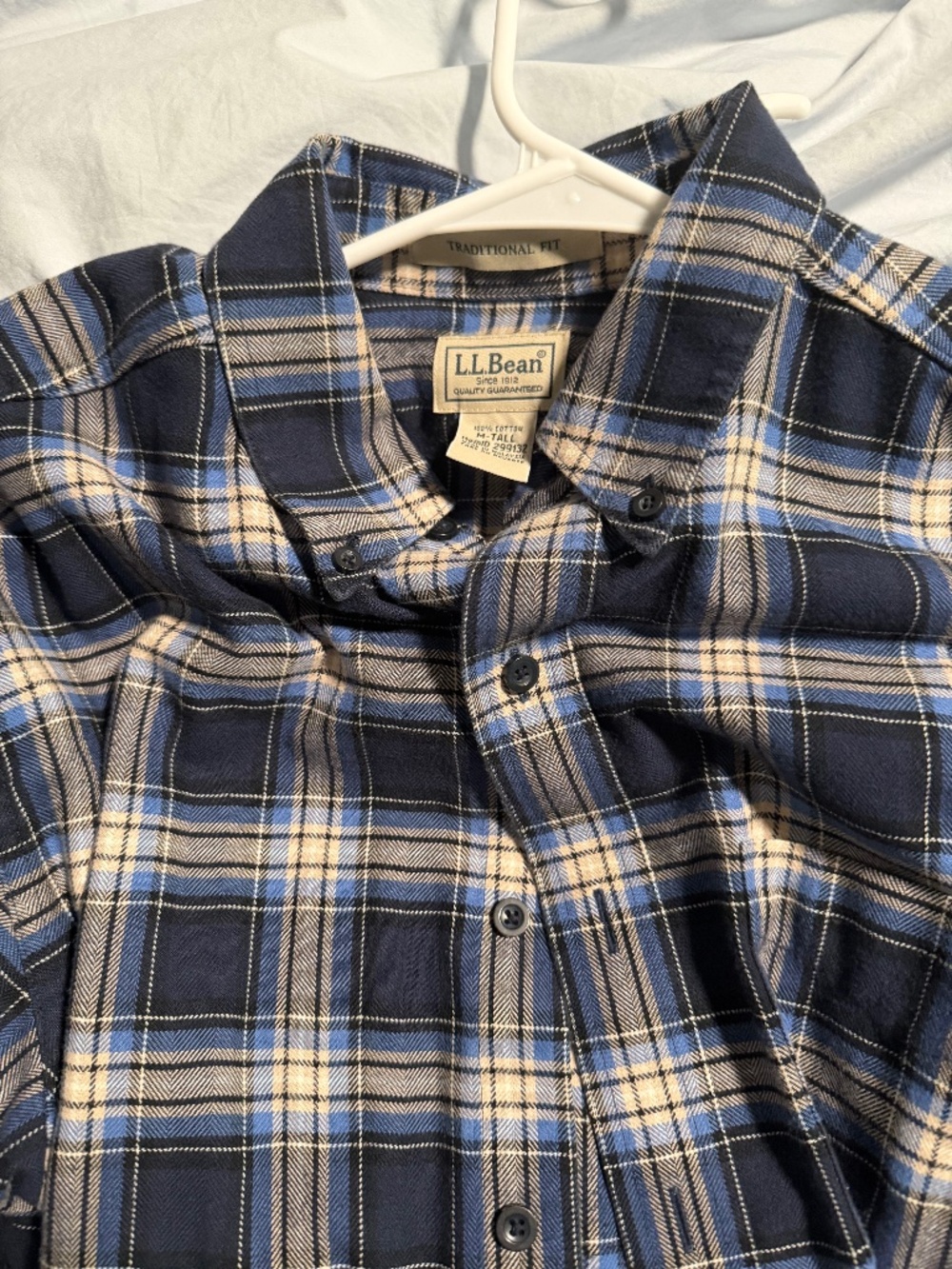 LL Bean button down shirt
